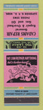 Matchbook Cover - Cadams Repair oil gas Superior NE