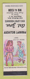 Matchbook Cover - Art Zorn Liquor Paterson NJ hillbilly
