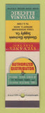 Matchbook Cover - Sylvania Electric Glendale Electronic Detroit MI