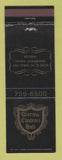 Matchbook Cover - Warren Chateau Hall Warren MI