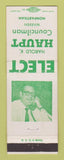 Matchbook Cover - Harold Haupt Councilman Warren MI?