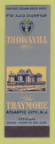 Matchbook Cover - Traymore Hotel Atlantic City NJ SAMPLE PINHOLES