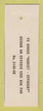 Matchbook Cover - Kyle Vice State Senate Election SAMPLE