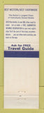 Matchbook Cover - H&H El Centro Motel Restaurant Texaco oil gas Kadoka SD