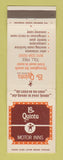 Matchbook Cover - La Quinta Motor Inns Orlando FL