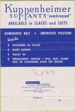 Matchbook Cover - Kuppenheimer Clothes  40 Strike