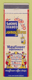 Matchbook Cover - Mayflower Doughnuts Coffee Shops