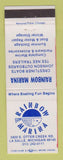 Matchbook Cover - Rainbow Marina LA Salle MI