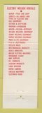 Matchbook Cover - Welding Gas and Equipment Detroit MI