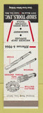 Matchbook Cover - Shop Tools Machinery Supply Center Line MI