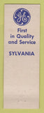 Matchbook Cover - Suburban Appliance Service Harper Woods MI