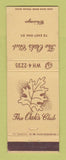 Matchbook Cover - The Oak's Club Chicago IL