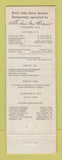 Matchbook Cover - Holland House Taverne New York City