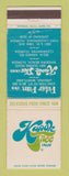 Matchbook Cover - Kapok Tree Inn Urbana MD Maderia Beach Clearwater FL