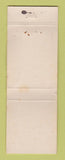 Matchbook Cover - Valade's Cafeteria Restaurant Burlington VT WEAR