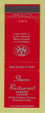 Matchbook Cover - Shores Restaurant St Ignace MI