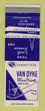 Matchbook Cover - Van Dyke Blueprint Service Centerline MI