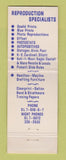 Matchbook Cover - Van Dyke Blueprint Service Centerline MI