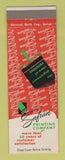 Matchbook Cover - Safran PrintingDetroit MI