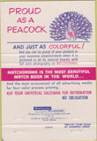 Matchbook Cover - Universal Match Lee Corbett Los Angeles CA 40 Strike