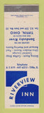 Matchbook Cover - Riverview Inn Tiffin OH