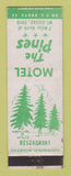 Matchbook Cover - Pines Motel Mount Gilead OH