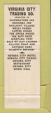 Matchbook Cover - Bale of Hay Saloon Virginia City MT WEAR