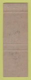Matchbook Cover - US Presidents William Howard Taft Theodore Roosevelt