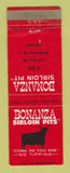 Matchbook Cover - Bonanza Sirloin Pits Middletown NJ WEAR