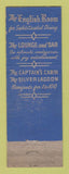 Matchbook Cover - Myles Standish Hotel Boston MA