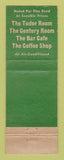 Matchbook Cover - Hotel Commodore New York City