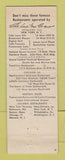 Matchbook Cover - Restaurant Mayan New York City