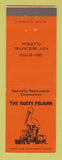 Matchbook Cover - Rusty Pelican Key Biscayne FL