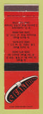 Matchbook Cover - Steak Thing Restaurant Miami FL Fort Lauderdale WEAR