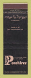 Matchbook Cover - Peachtree Restaurant New York City