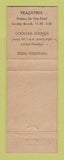 Matchbook Cover - Peachtree Restaurant New York City