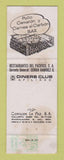 Matchbook Cover - George Diamond Restaurant Acapulco Mexico WEAR