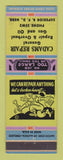 Matchbook Cover - Cadams Auto Repair oil gas Superior NE