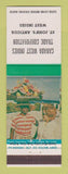 Matchbook Cover - Canada West Indies Trade Corp St John's Antigua