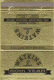 Matchbook Cover - Watkins Inc Steel Fabrication Wichita KS 40 Strike
