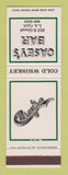 Matchbook Cover - Casey's Bar Los Angeles CA