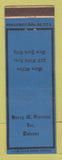 Matchbook Cover - Harry Stevens Catering Sporting Event Concessions