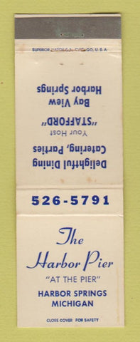 Matchbook Cover - The Harbor Pier Harbor Springs MI WEAR