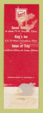 Matchbook Cover - Helen of Troy Host Restaurants Troy OH