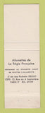 Matchbook Cover - Paris France Dance Series Bonapar Twist Napoleon Bonaparte