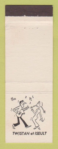 Matchbook Cover - Paris France Dance Series Twistan et Iseult