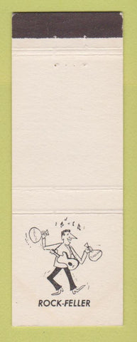 Matchbook Cover - Paris France Dance Series Rock Feller