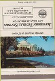 Matchbook Cover - Jefferson Federal Savings Washington DC 40 Strike