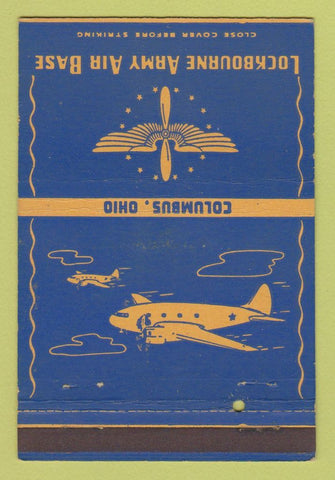 Matchbook Cover - Lockbourne Army Air Base Columbus OH postcard 40 Strike