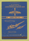 Matchbook Cover US Air Corps Army Air Forces Indianapolis IN postcard 40 Strike